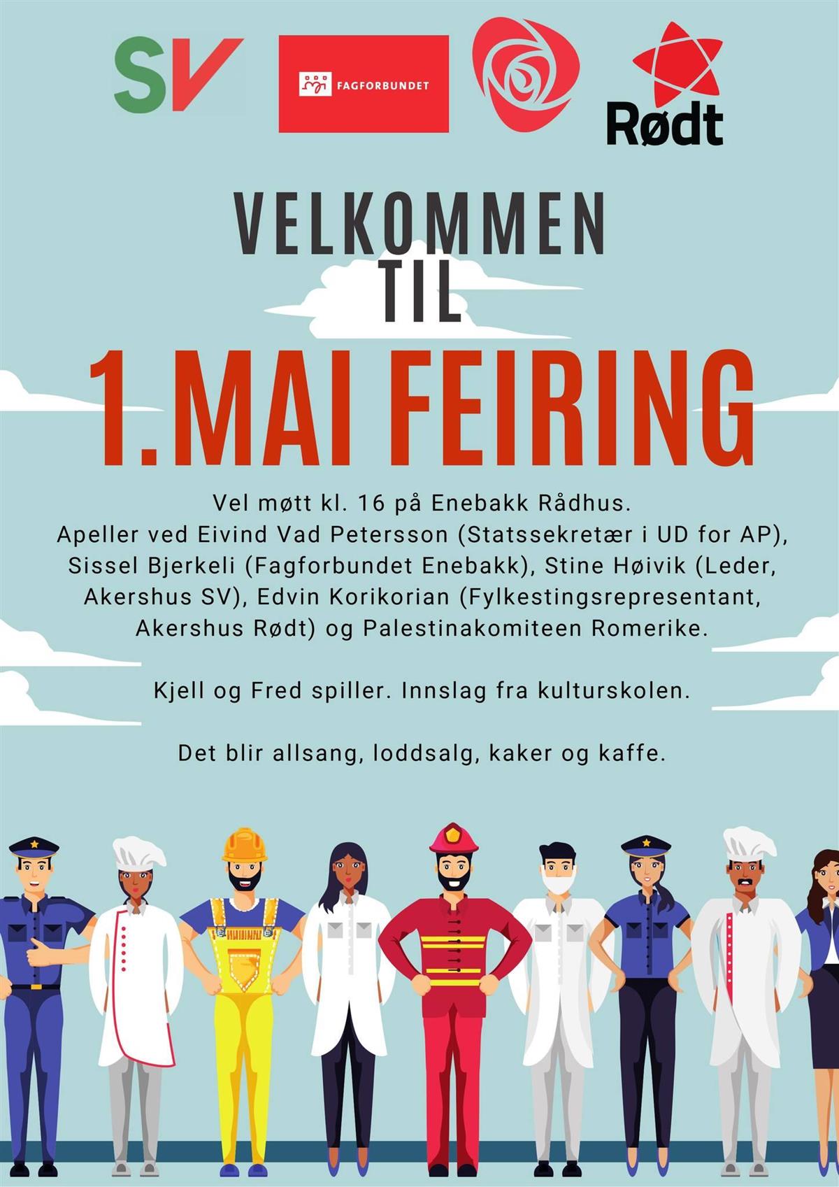 plakat 1. mai